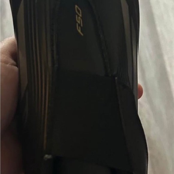 Adidas F50 Club Vel FxG J Soccer Shoes - Black and White - Picture 4 of 4